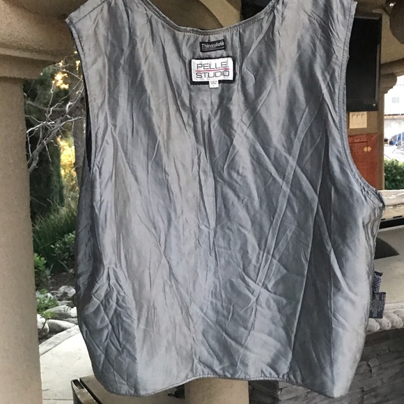 Vintage Women's Pelle Studio Leather Jacket sz L - Picture 7 of 8